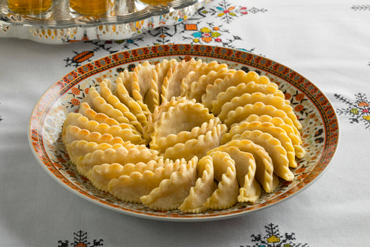 KAAB GHEZAL Cuernos de gacela rellenos de almendra